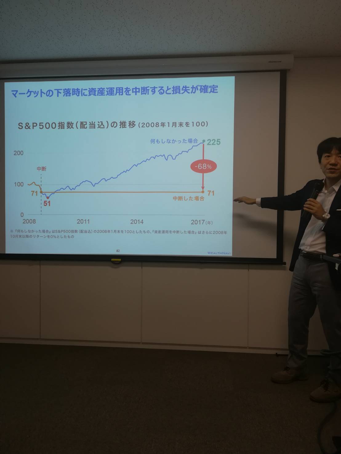 WealthNavi(ウェルスナビ)の資産運用セミナーの感想