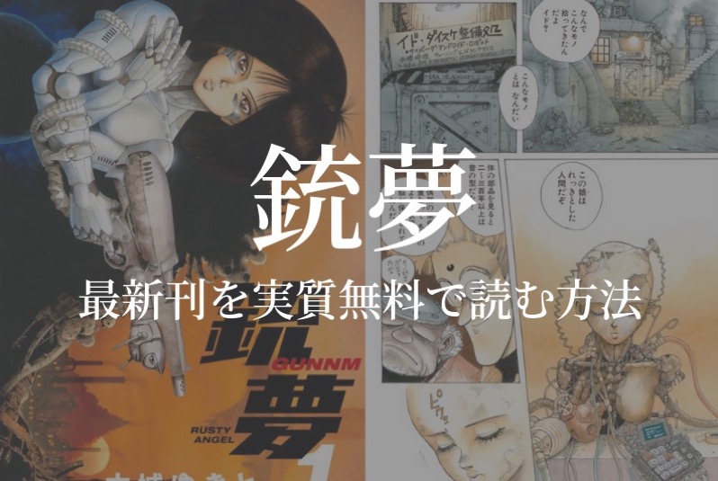 全9巻 漫画 銃夢 を実質無料で読む方法を紹介する Gogo Kengo