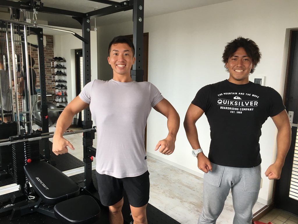 かたぎり塾のトレーナーを紹介!片桐さん(左)木村さん(右)